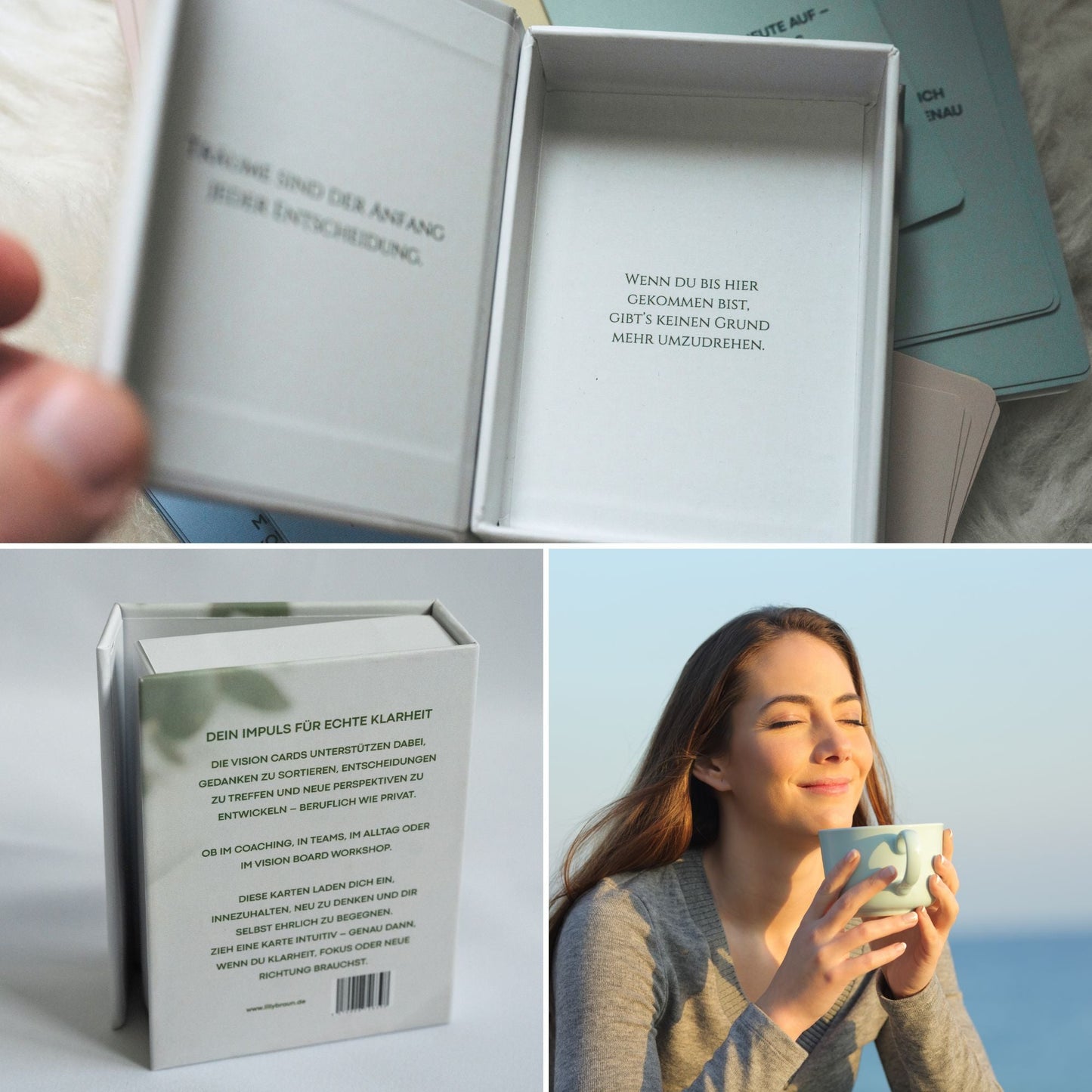 Vision Cards – 50 Inspirationskarten für Klarheit & Fokus