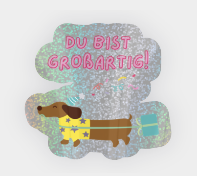 Sticker "DU BIST GROßARTIG!"