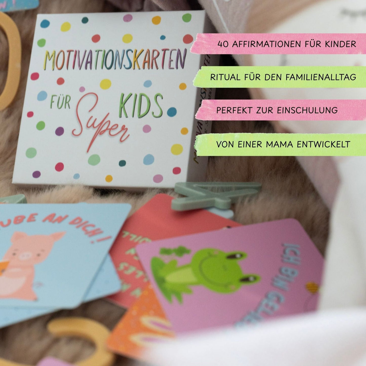 Mutmachkarten für Kinder – 40 Affirmationskarten für Selbstvertrauen & Stärke