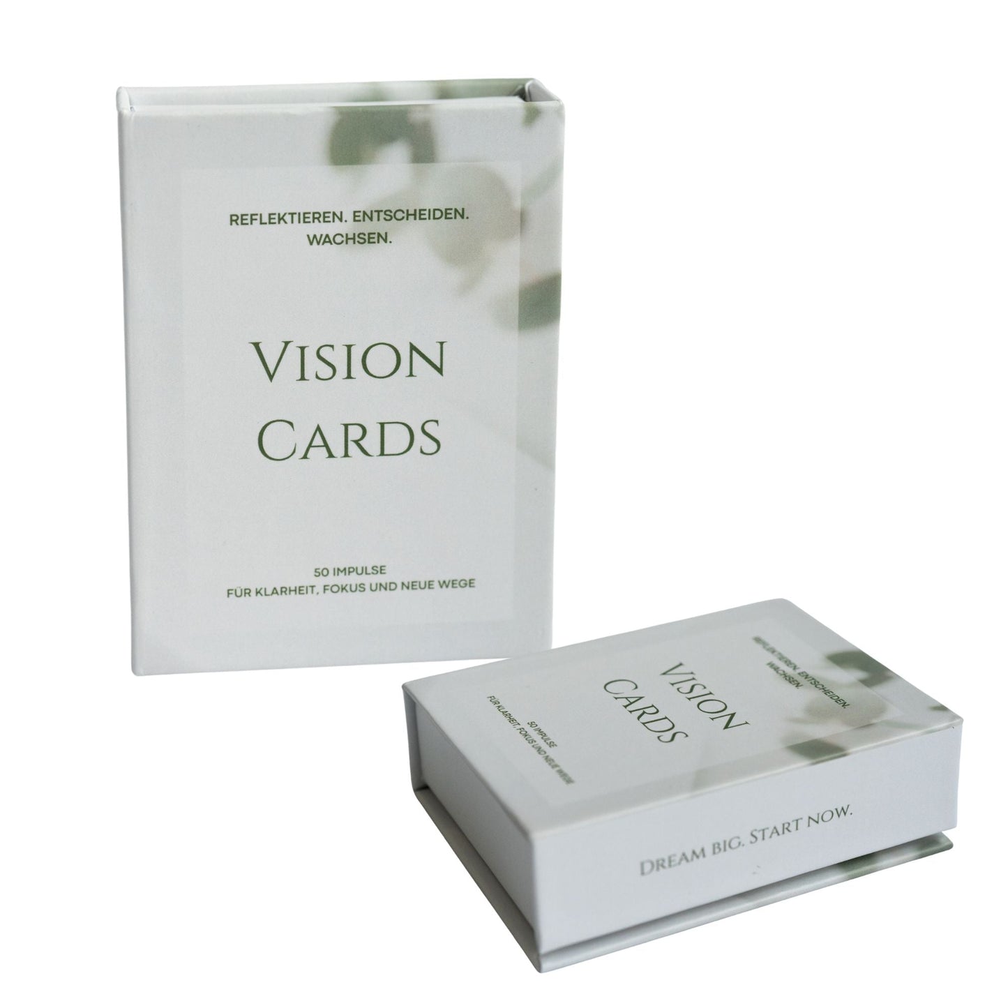 Vision Cards – 50 Inspirationskarten für Klarheit & Fokus