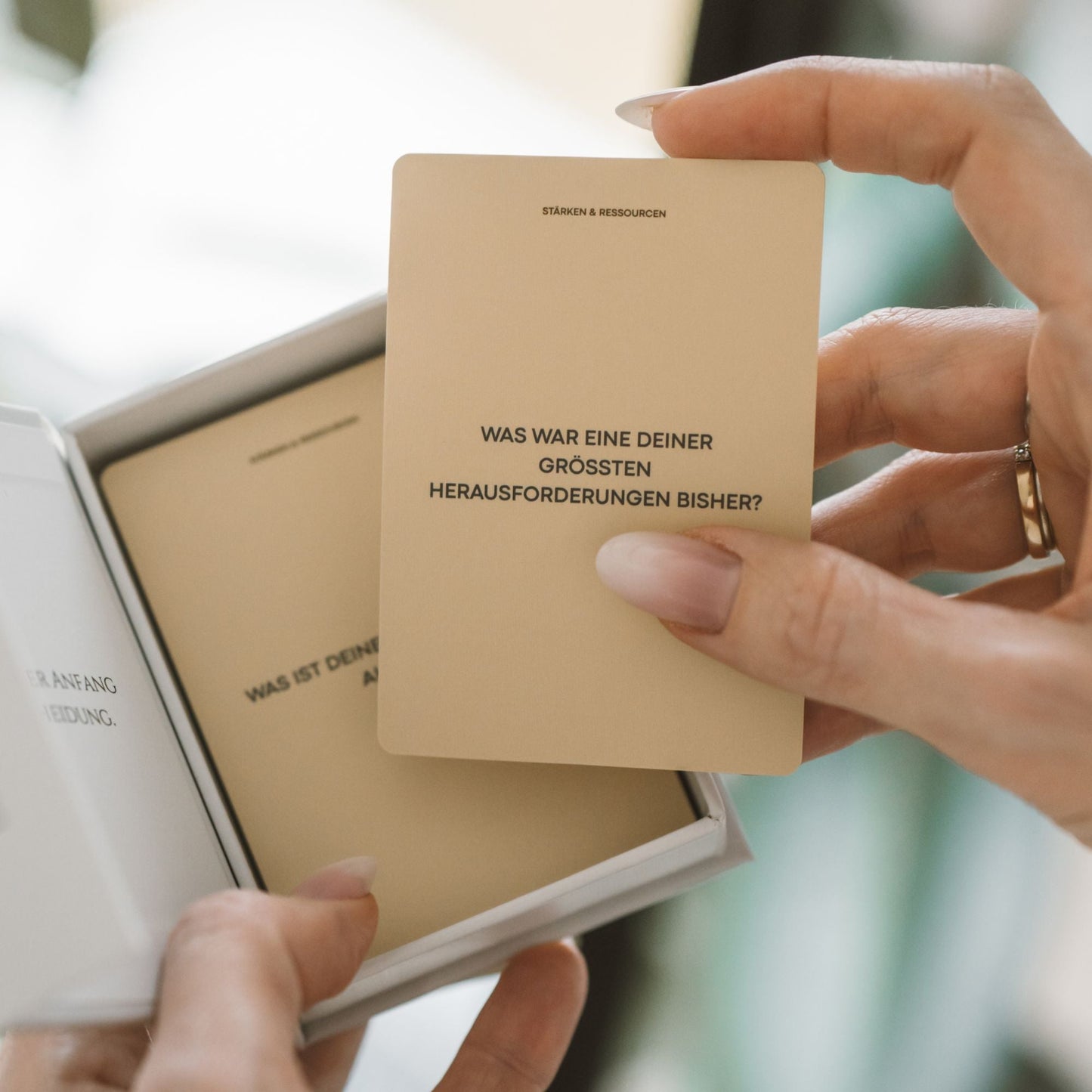 Vision Cards – 50 Inspirationskarten für Klarheit & Fokus