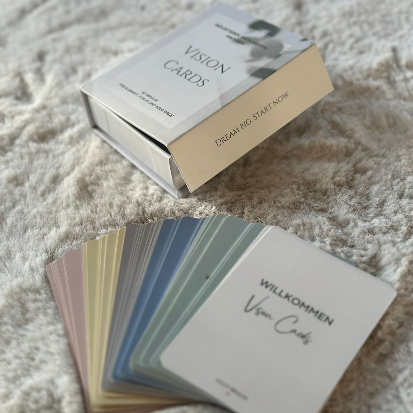 Vision Cards – 50 Inspirationskarten für Klarheit & Fokus