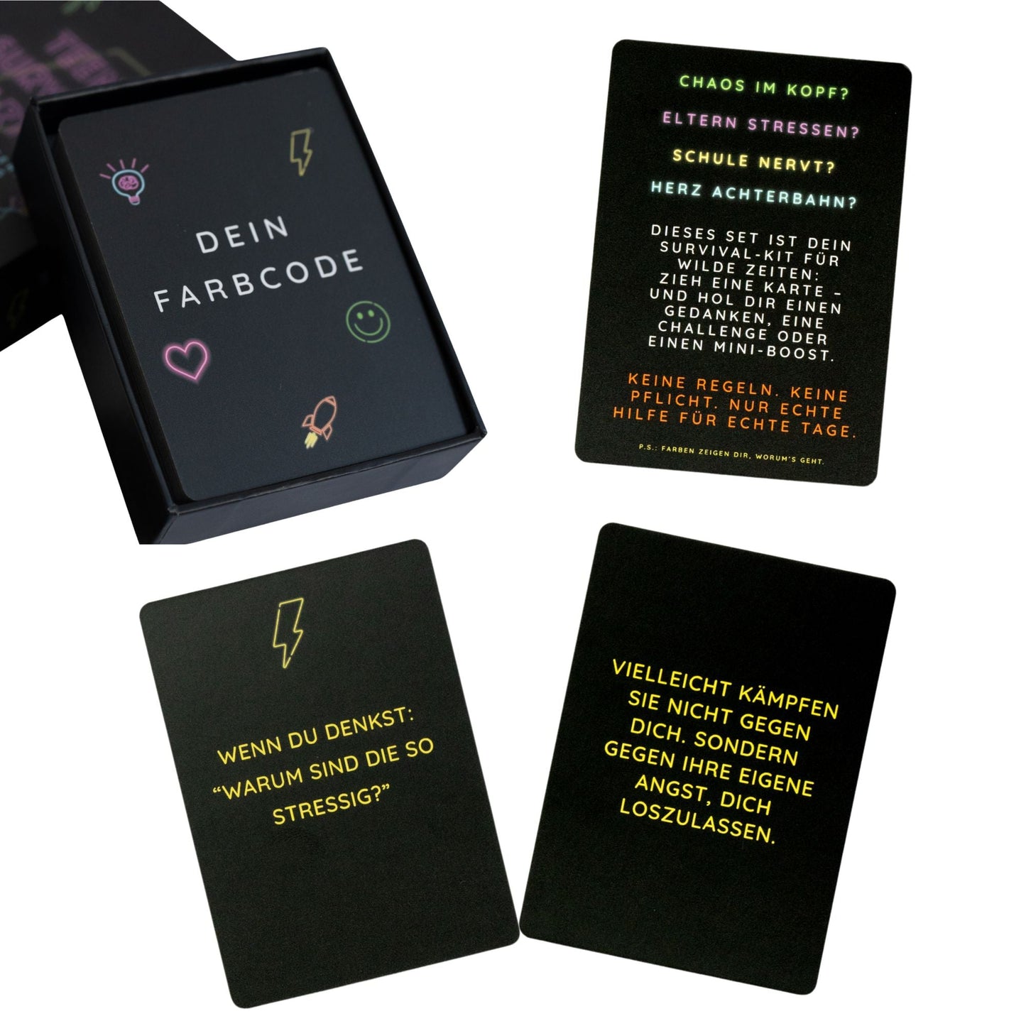 Teeny Box – 50 Impulskarten für starke Gedanken & gute Laune