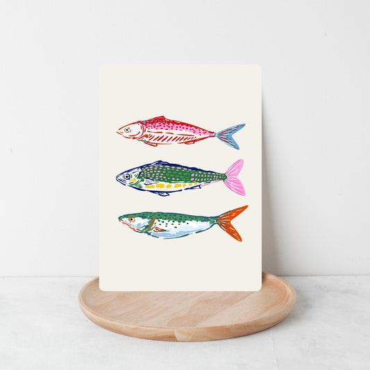 Fisch Postkarte (5058)