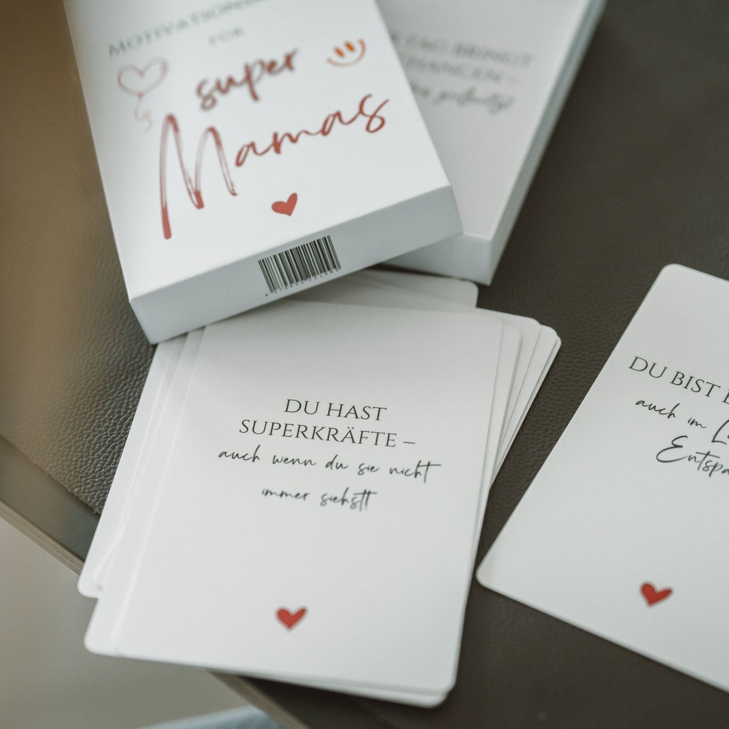 Mama Karten Box – 40 liebevolle Motivationskarten für den Mama-Alltag – Geschenk zu Geburt
