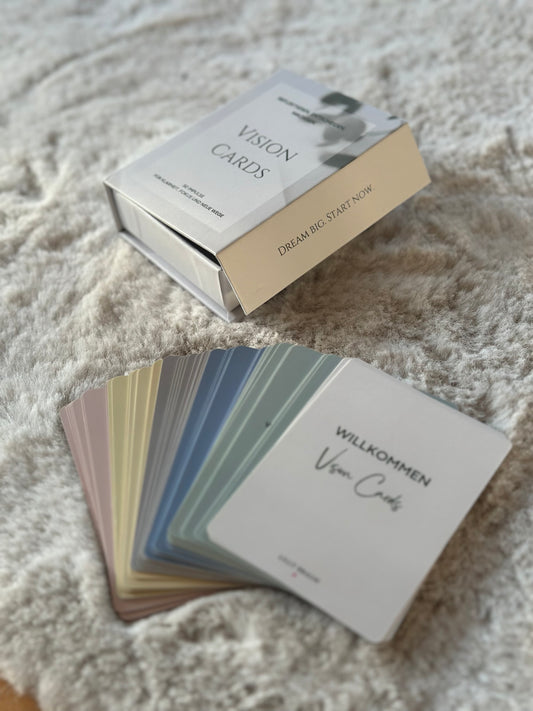 Vision Cards – 50 Inspirationskarten für Klarheit & Fokus