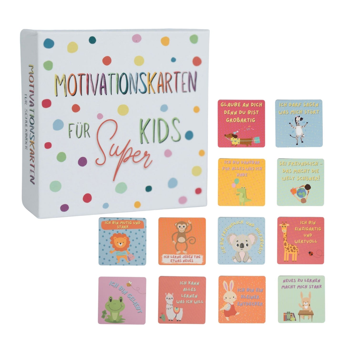Mutmachkarten für Kinder – 40 Affirmationskarten für Selbstvertrauen & Stärke