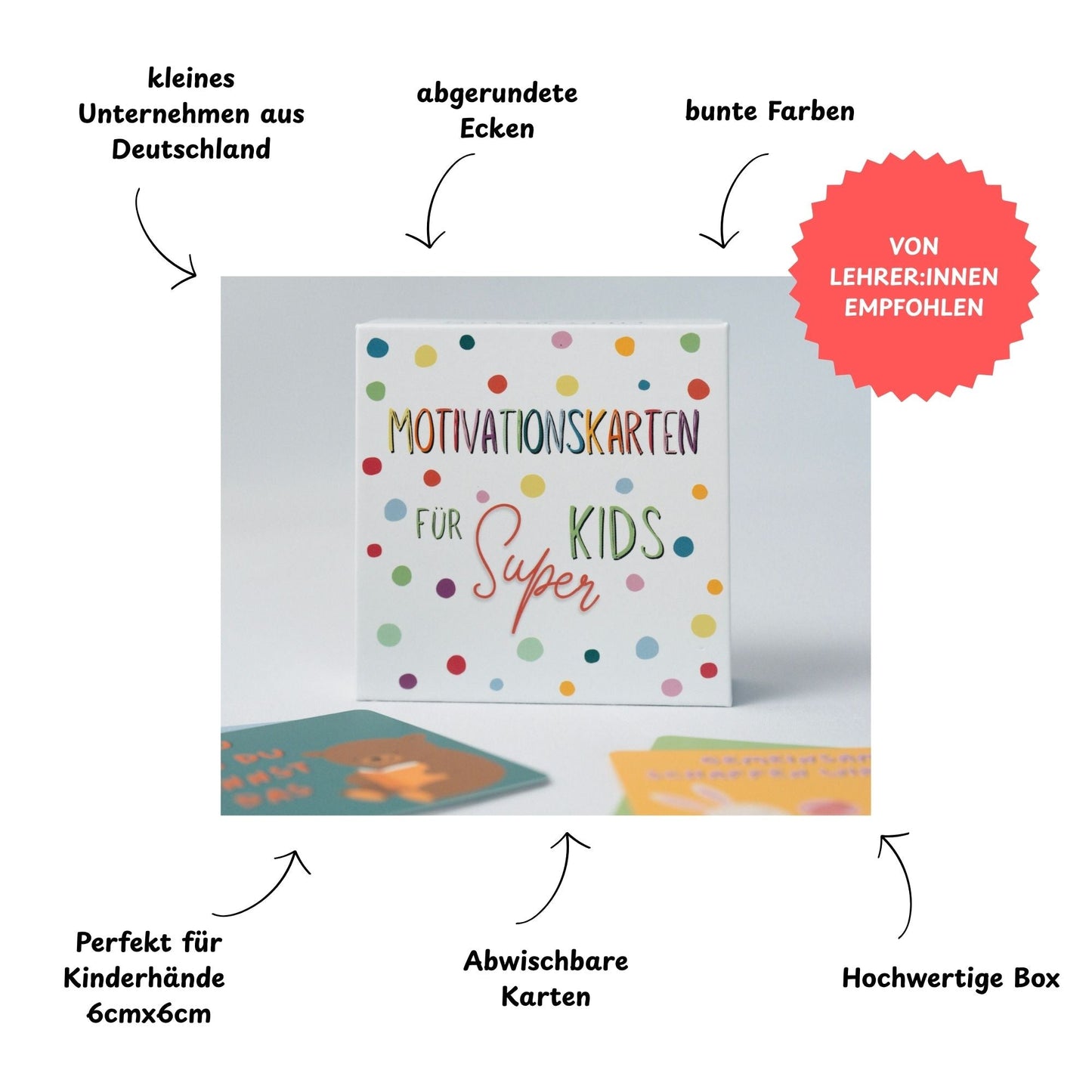 Mutmachkarten für Kinder – 40 Affirmationskarten für Selbstvertrauen & Stärke
