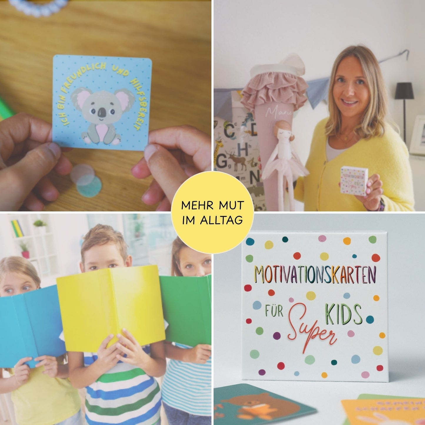 Mutmachkarten für Kinder – 40 Affirmationskarten für Selbstvertrauen & Stärke