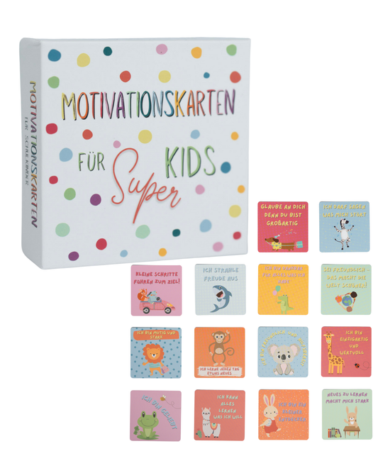 Mutmachkarten für Kinder – 40 Affirmationskarten für Selbstvertrauen & Stärke