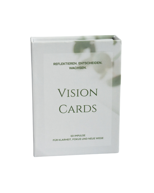 Vision Cards – 50 Inspirationskarten für Klarheit & Fokus